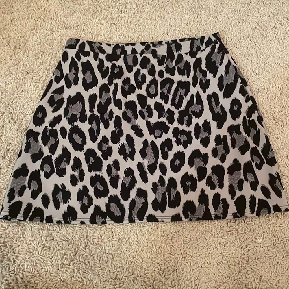 Cheetah skirt